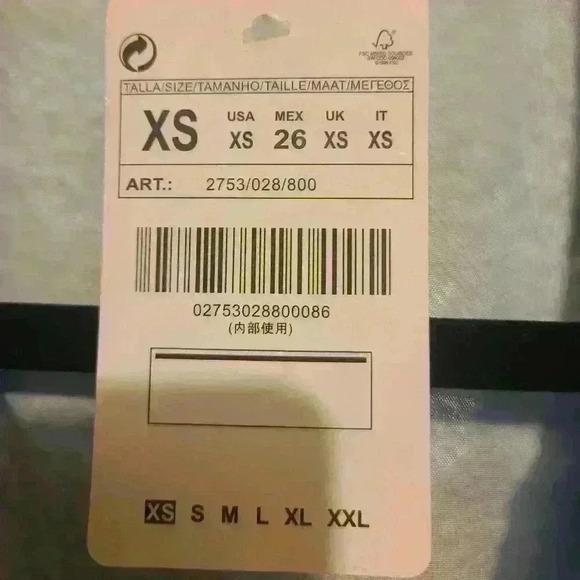 NWT Brach Brach Women's Sheer Blue Button-Up Blouse – Size XS - Picture 3 of 9